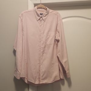 Pink Men's Dress Shirt. Size 17